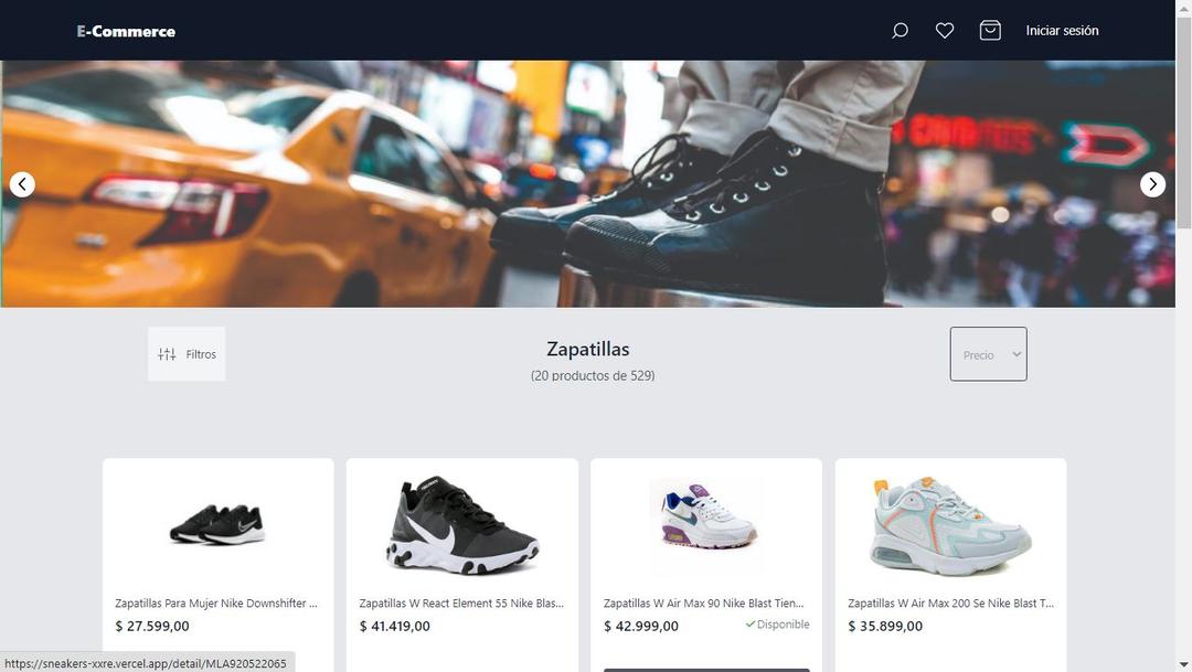 Sneakers E-Commerce